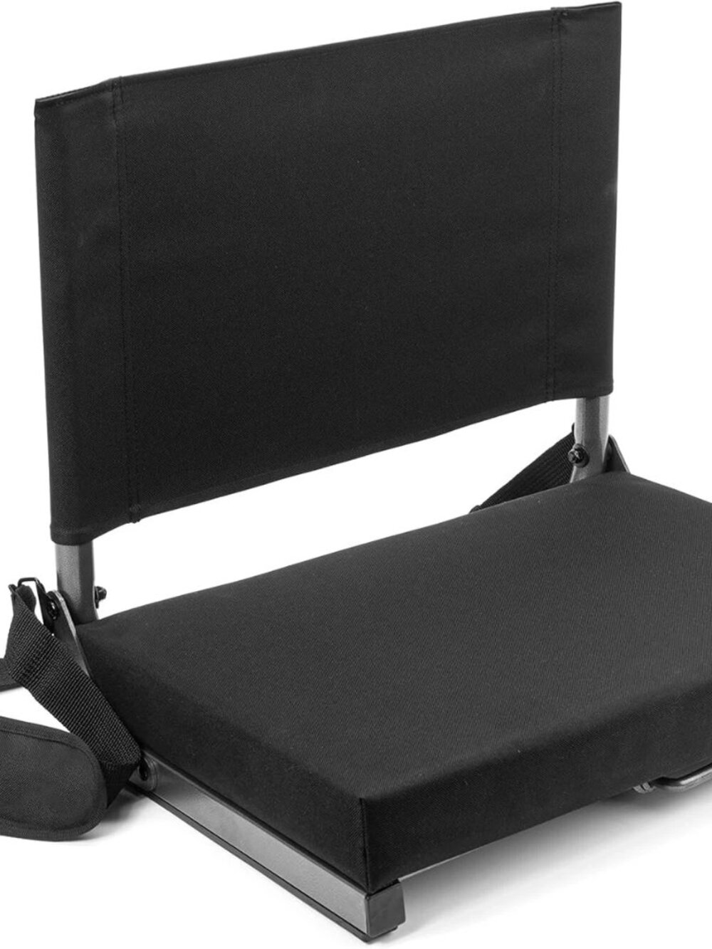Cascade Mountain Tech Deluxe Stadium Seat, One Size, Black Ultra Padded